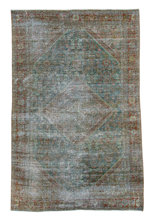 Turkish Vintage Rug 4'3" x 6'8" #17603