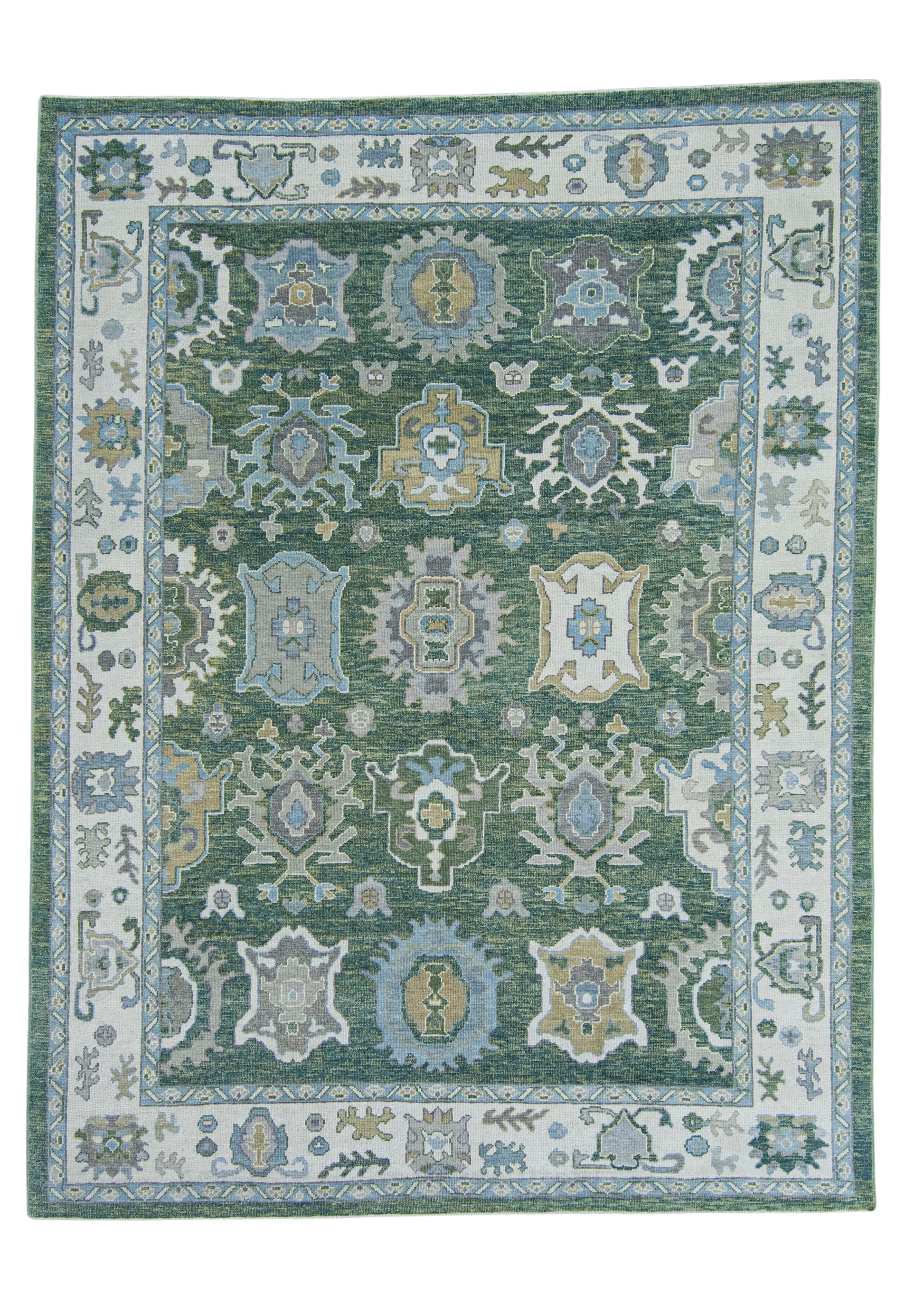Turkish Oushak Rug 9'3" x 12'3" #20381