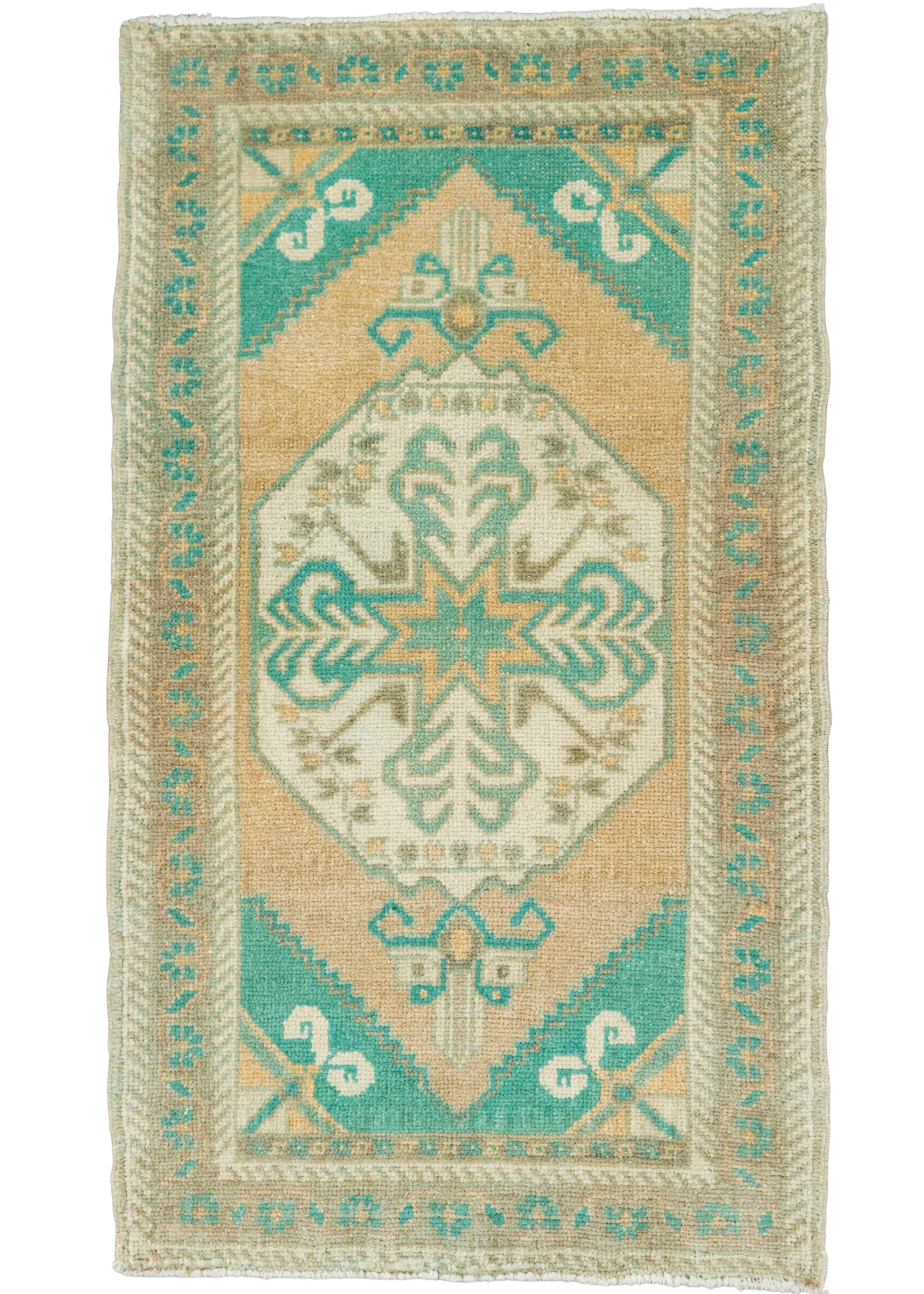 Turkish Yastik Rug  1'10" x  3'3" #22633