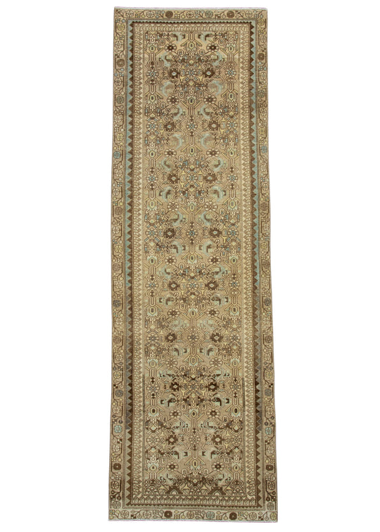 Turkish Vintage Runner Rug 3' x 9'7" #17519