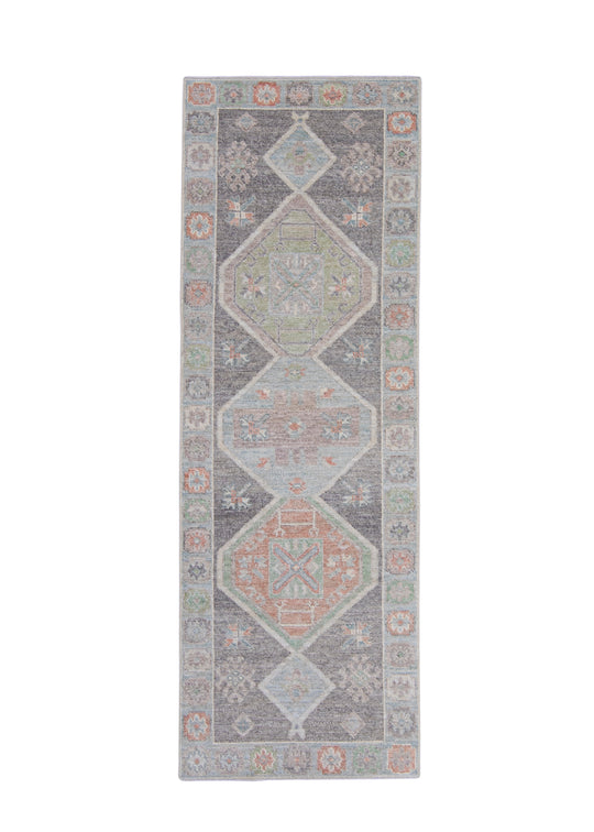 Turkish Oushak Runner Rug 2'8" x 8'3" #16000