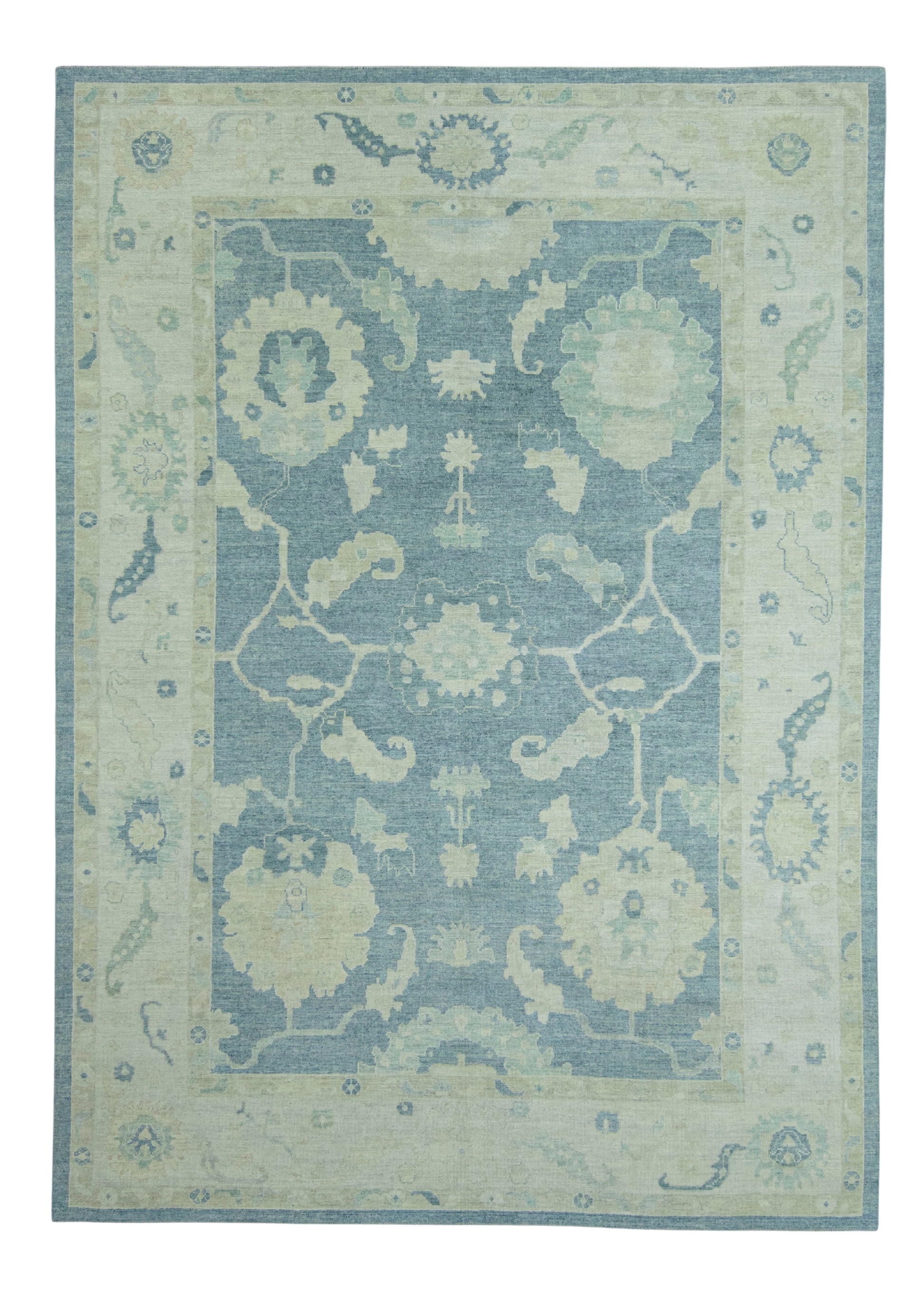 Turkish Oushak Rug 10'2" x 14'3" #19347