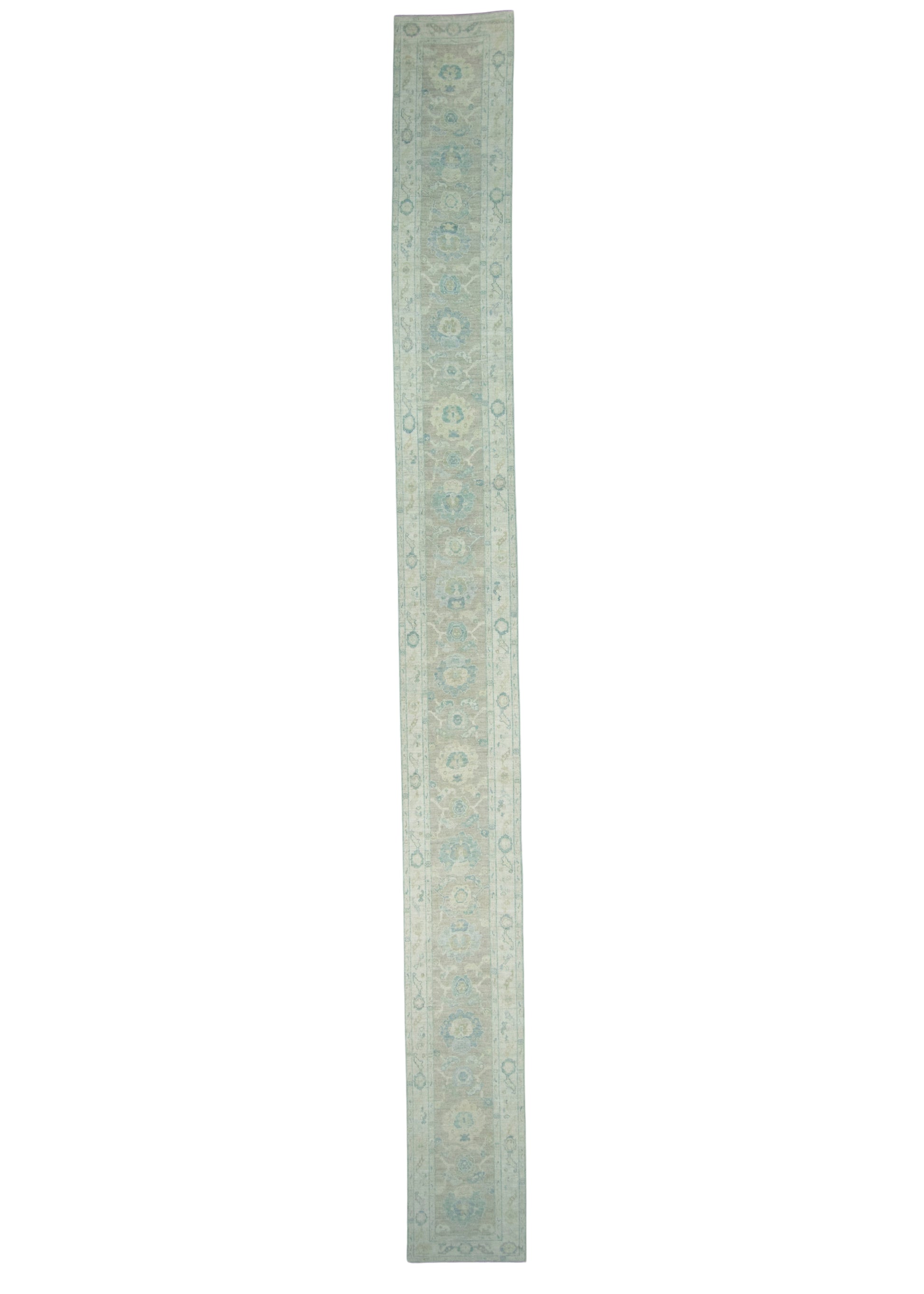 Turkish Oushak Runner Rug 2'8" x 27'9" #17586