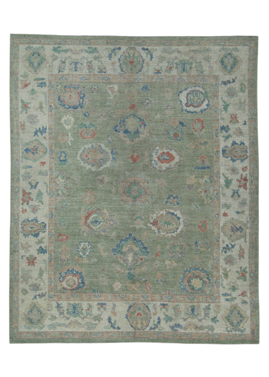 Turkish Oushak Rug 8'1" x 10' #17750