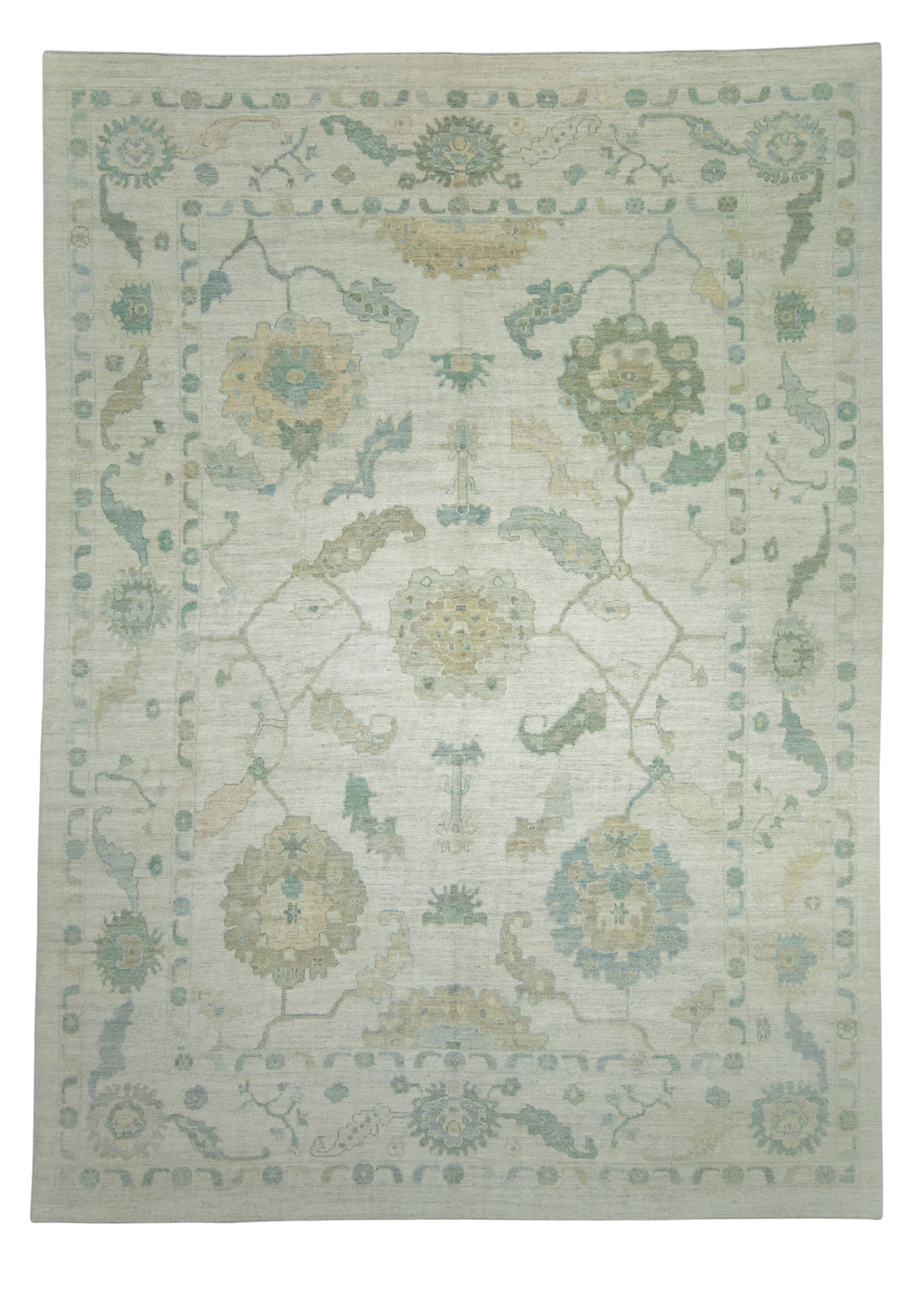 Turkish Oushak Rug 10'2" x 14'1" #18960