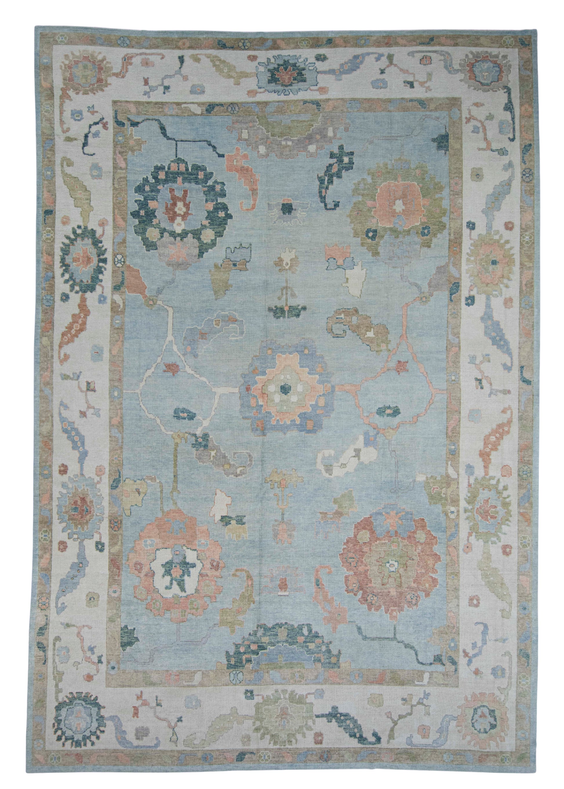 Turkish Oushak Rug 12'10" x 18'9" #20441