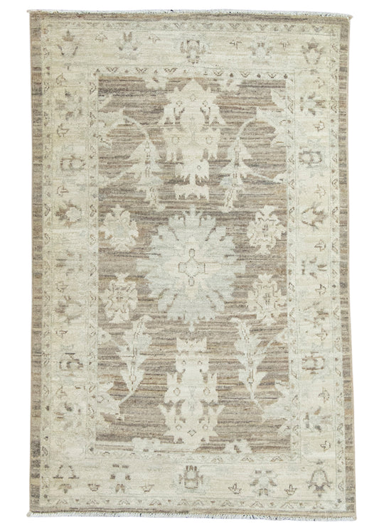 Oushak Rug 3'2"x 4'11" #22715