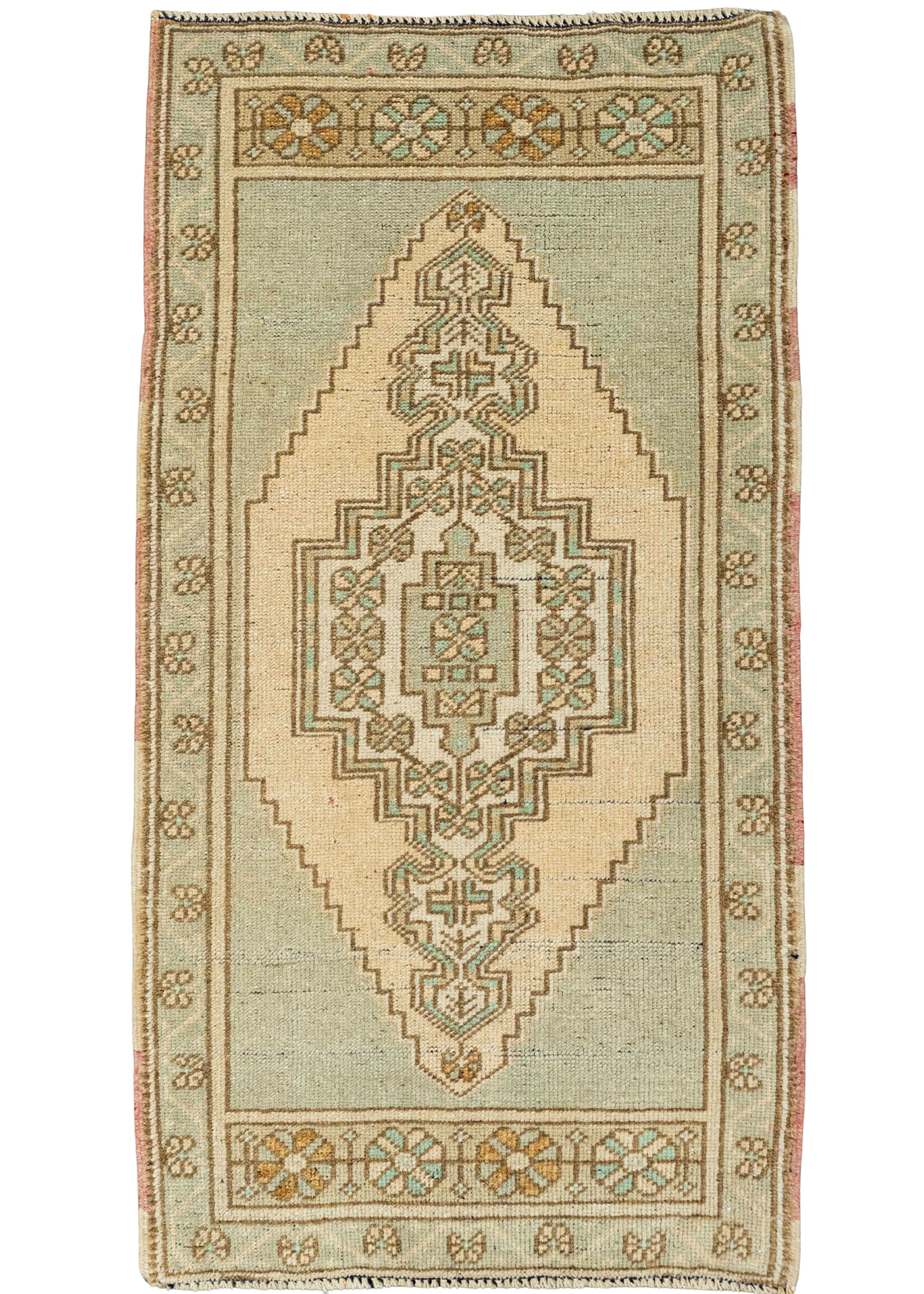 Turkish Yastik Rug  1'9" x  3'4" #23644