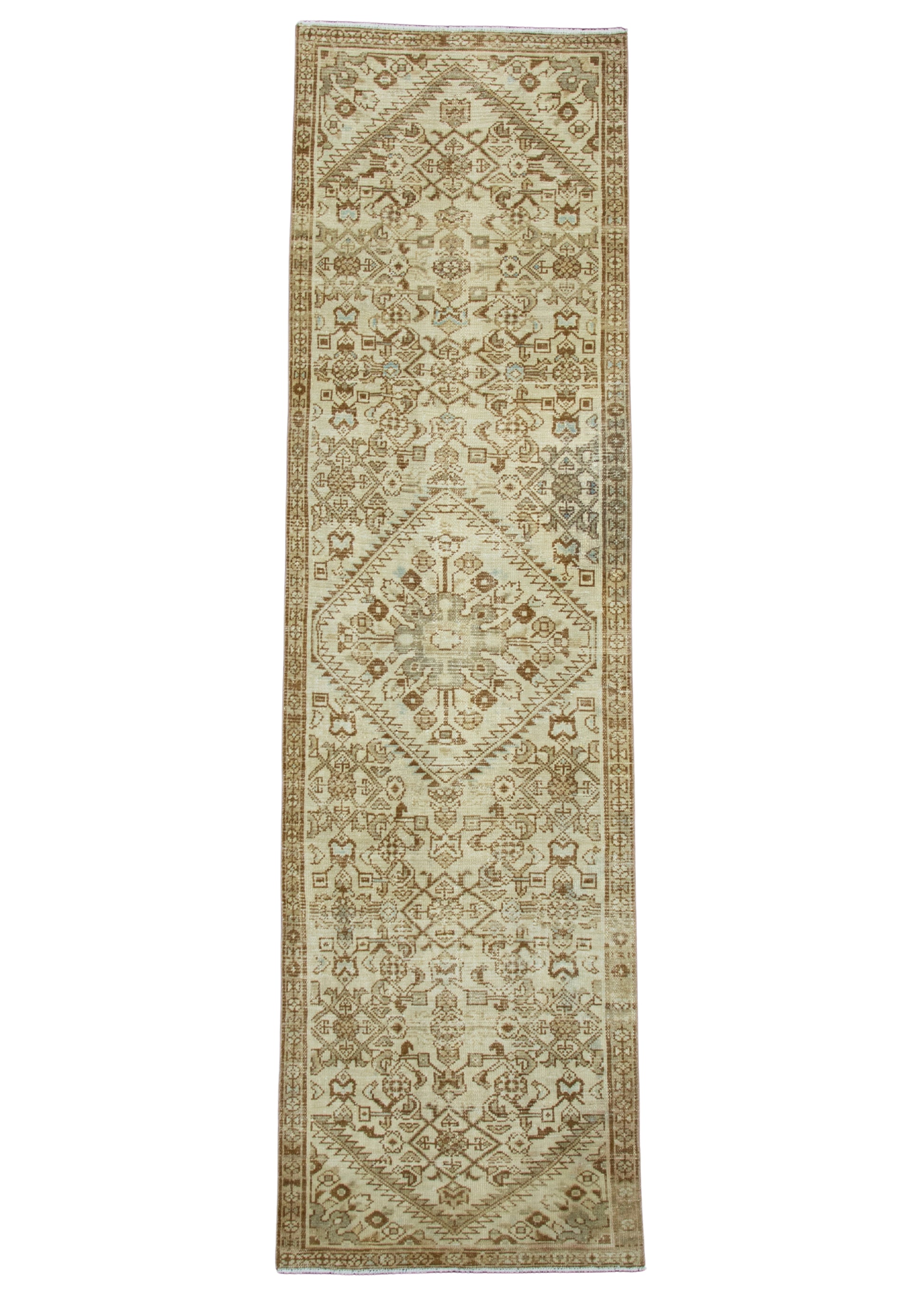 Turkish Vintage Anatolian Runner Rug 2'8" x 9'6" #17138