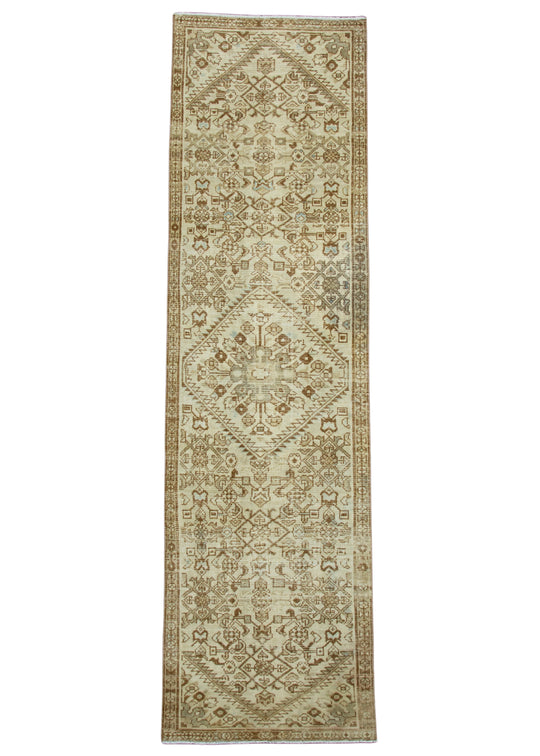 Turkish Vintage Anatolian Runner Rug 2'8" x 9'6" #17138