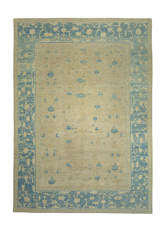 Turkish Oushak Rug 9'7" x 13'5" #18670