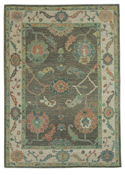 Turkish Oushak Rug 5' x 7' #20267