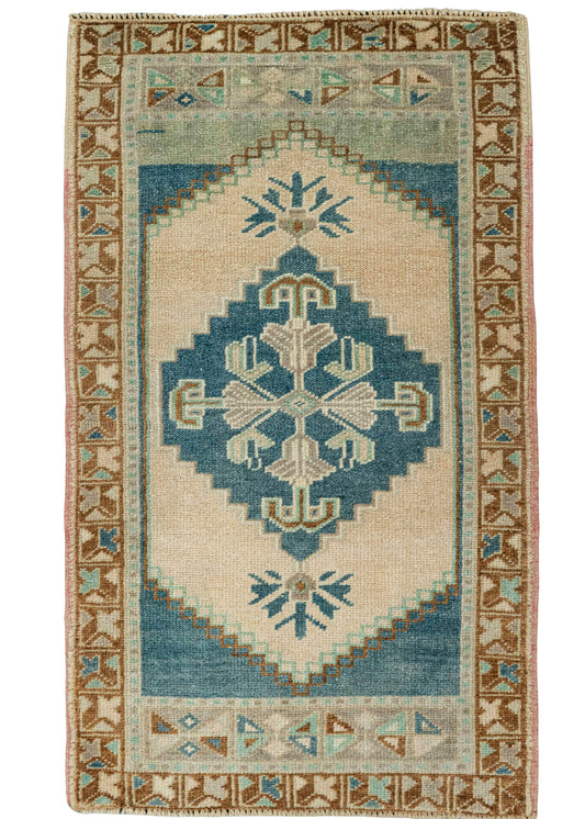 Turkish Yastik Rug  2'0" x  3'3" #22541