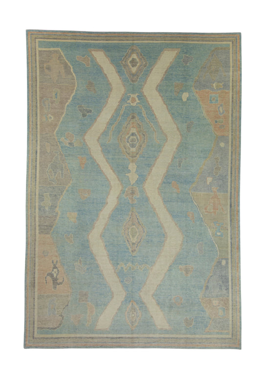 Turkish Oushak Rug 10' x 14'7" #16620