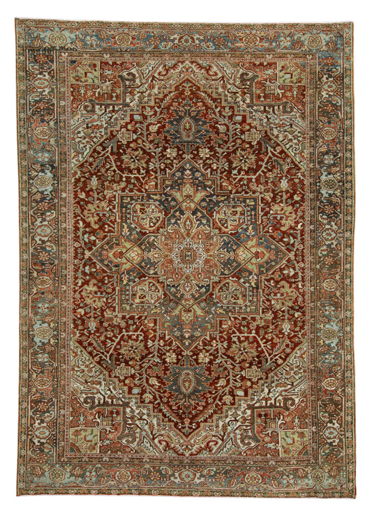 Antique Turkish Rug 8'1'' x 11'6'' #24905