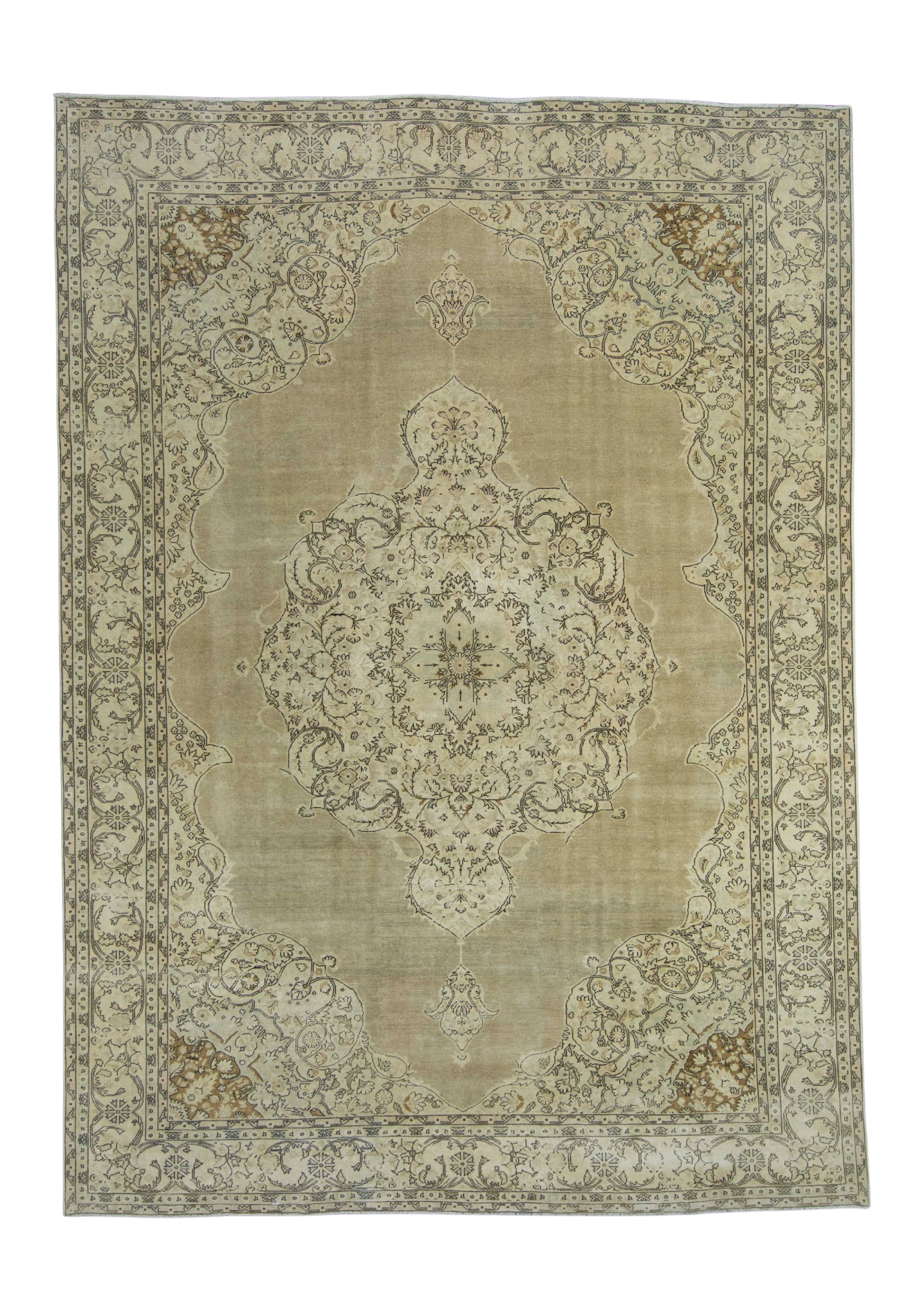 Turkish Oushak Rug 8'4" x 11'7" #18648