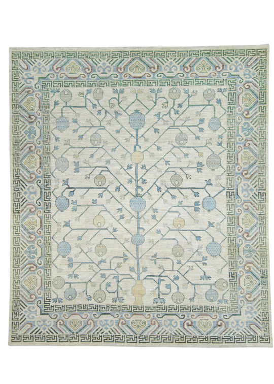 Oushak Rug 8'5" x 9'9" #17069