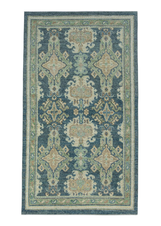 Turkish Oushak Rug 3'8" x 6'5" #17253