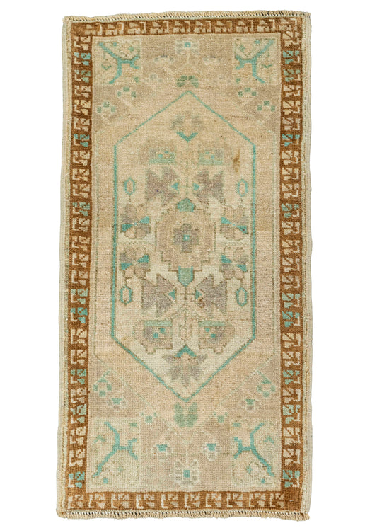 Turkish Yastik Rug  1'7" x  3'0" #22654
