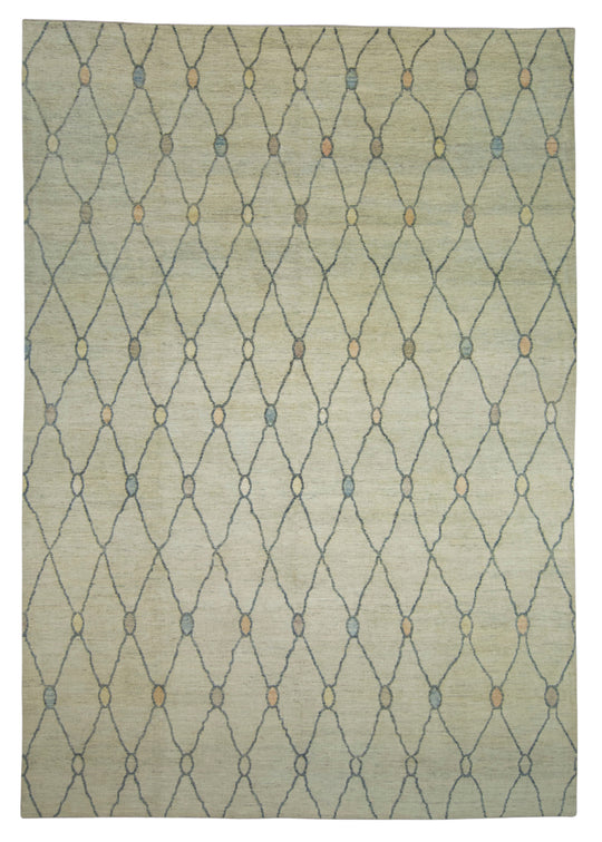 Turkish Oushak Rug 10' x 14'2" #18571