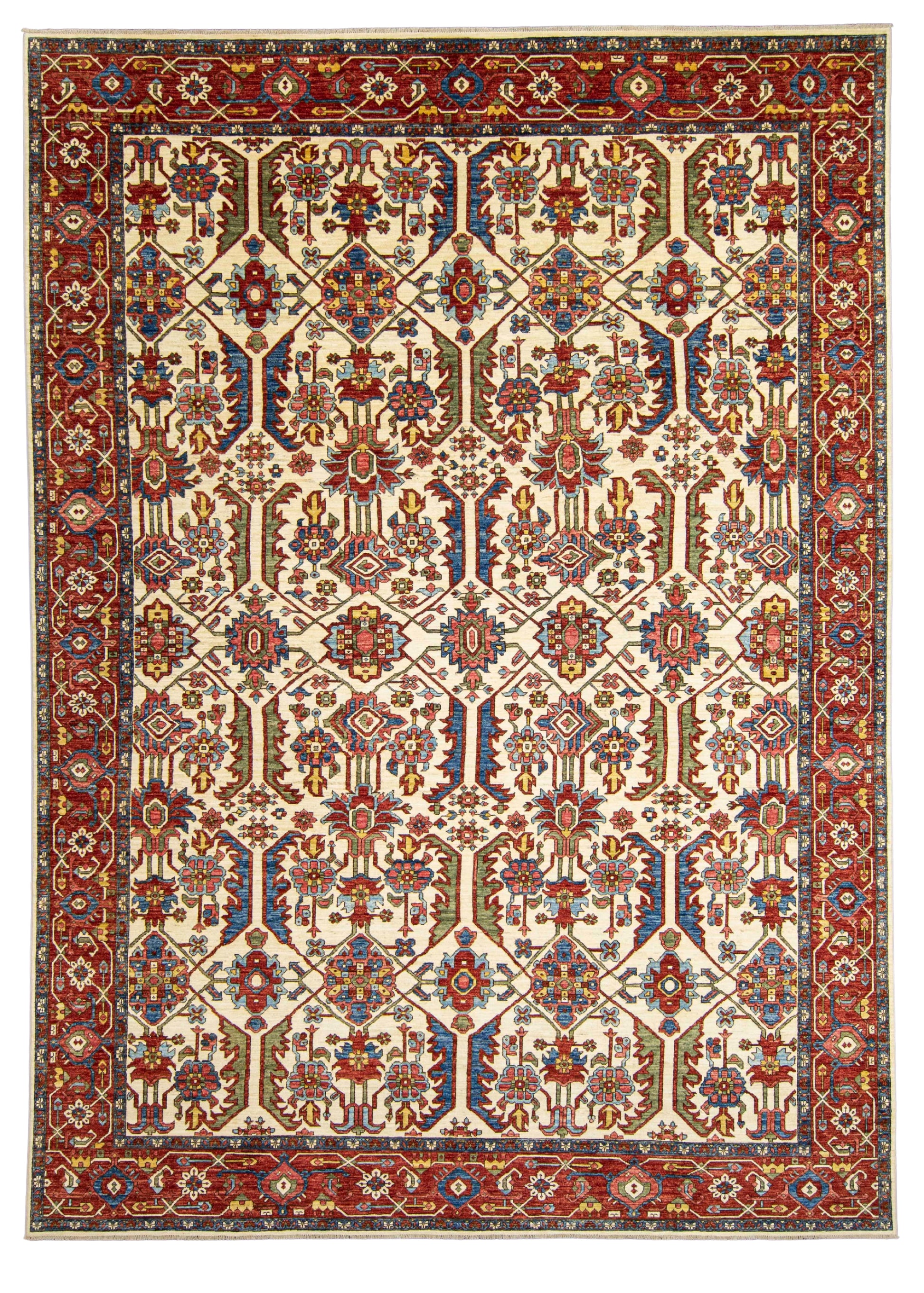 Oriental Handmade Rug  9'11" x 13'11" #22821