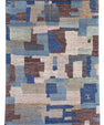 Hand Knotted Modern Rug 7'11" x 10'10" #16995