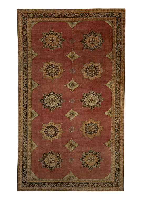 Turkish Oushak Rug 8'8" x 14'8" #18540