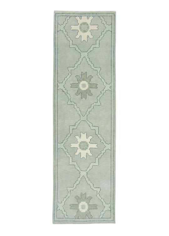 Turkish Oushak Rug 2'10" x 9'8" #18095