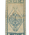 Turkish Mini Rug Oriental Hand Knotted Vintage Rug 1'9" x 3'3" #21136