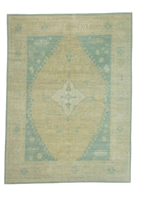 Turkish Oushak Antique Look Rug 8'2" x 10'11" #20075