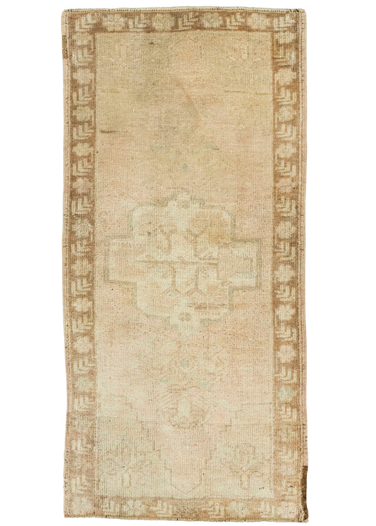 Turkish Yastik Rug  1'10" x  3'9" #22093