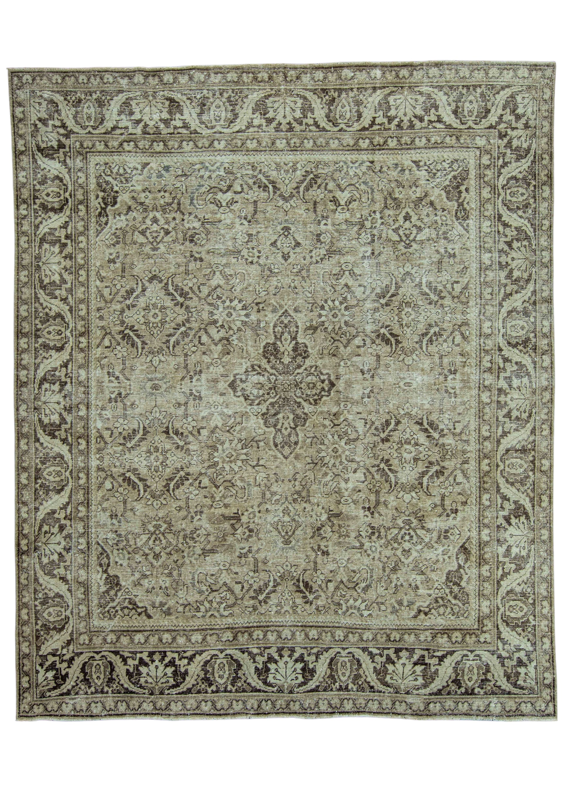 Turkish Vintage Rug 9'9" x 11'8" #20802