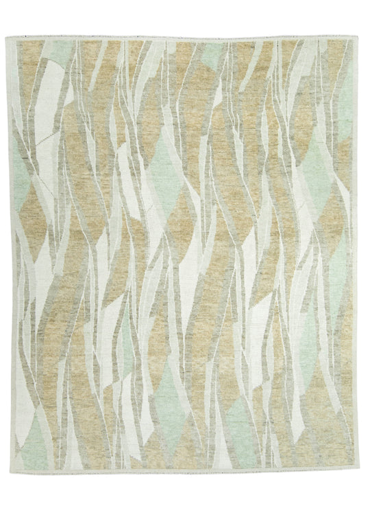 Modern Handmade Rug 9'5" x 11'8" #17166