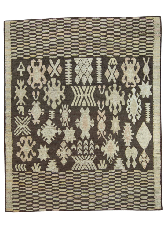 Turkish Kilim Oriental Handmade Flatweave 9' x 11' #18614