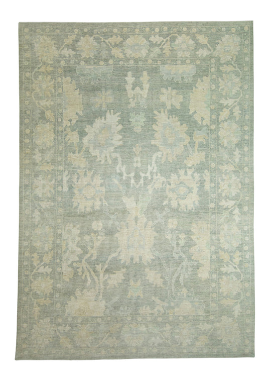 Turkish Oushak Rug 10'2" x 14'3" #18529