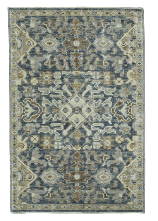 Turkish Oushak Rug 1'7" x 2'5" #17197