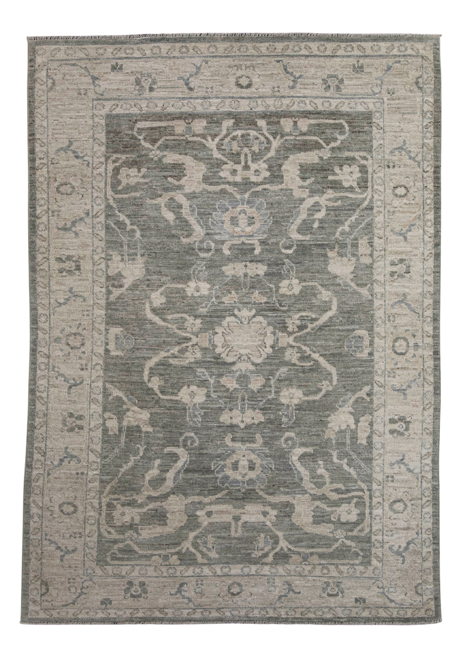 Oushak Rug 6'1" x 8'7" #23541