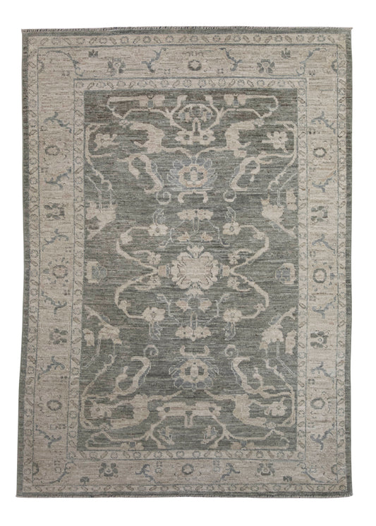 Oushak Rug 6'1" x 8'7" #23541