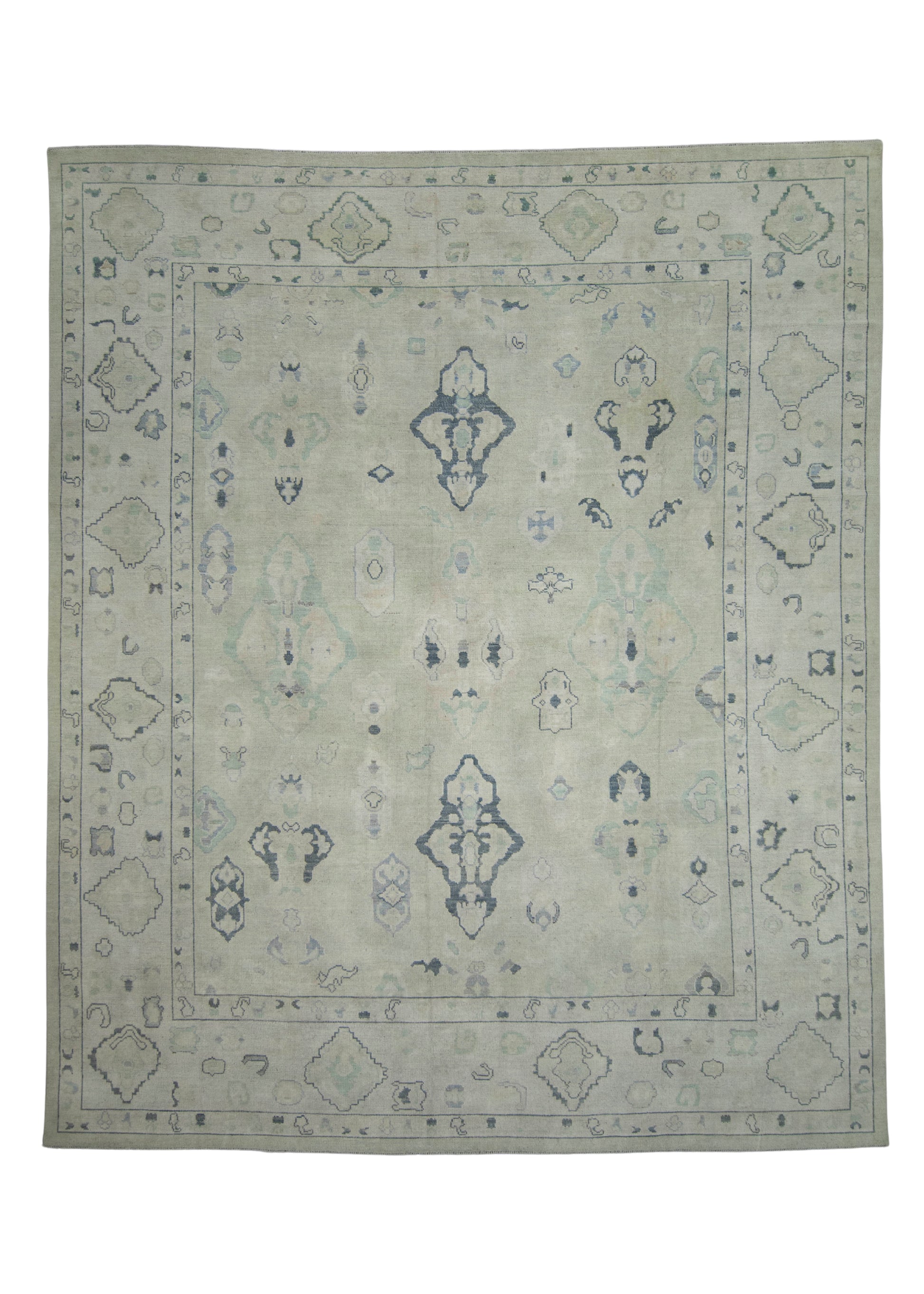 Oushak Rug 12'8" x 15'3" #17848