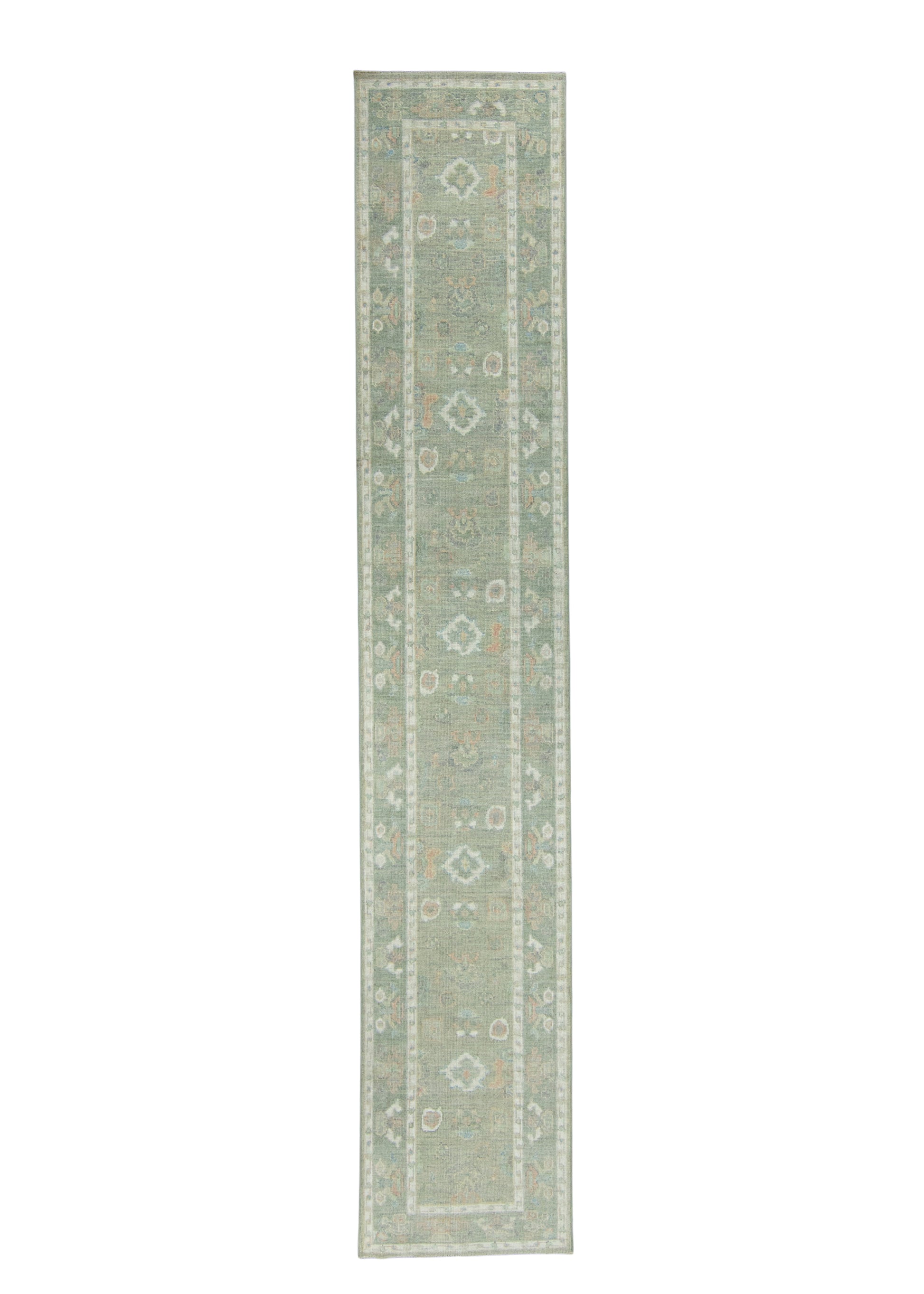 Turkish Oushak Runner Rug 2'11" x 16'1" #17847