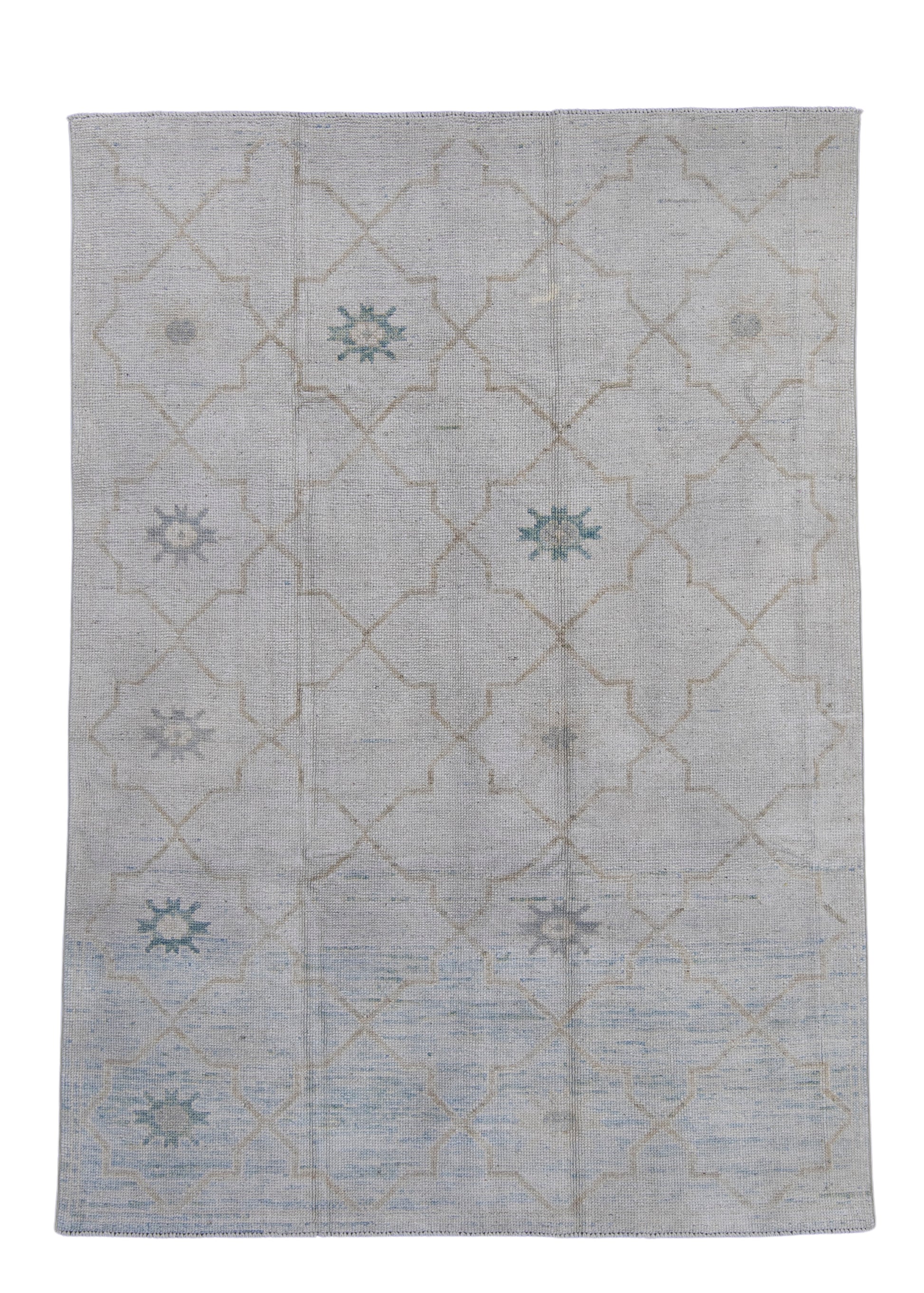 Turkish Oushak Rug 5'1" x 7'3" #16973