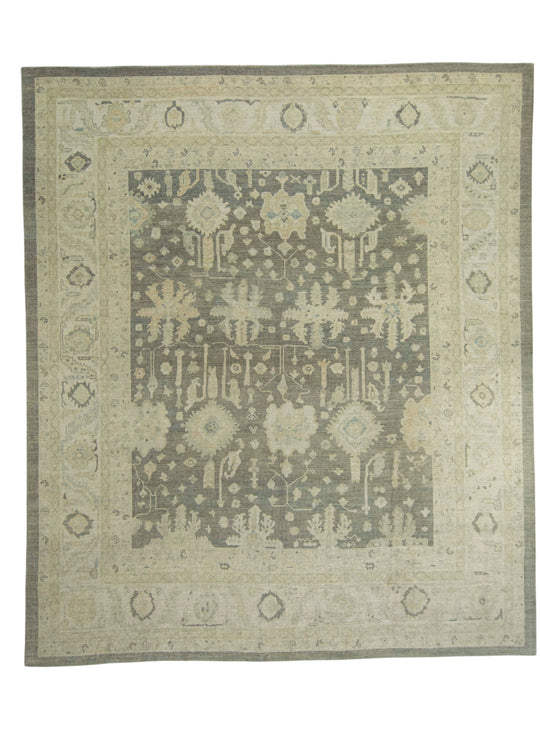 Turkish Oushak Antique Look Rug 13' x 15'1" #18517