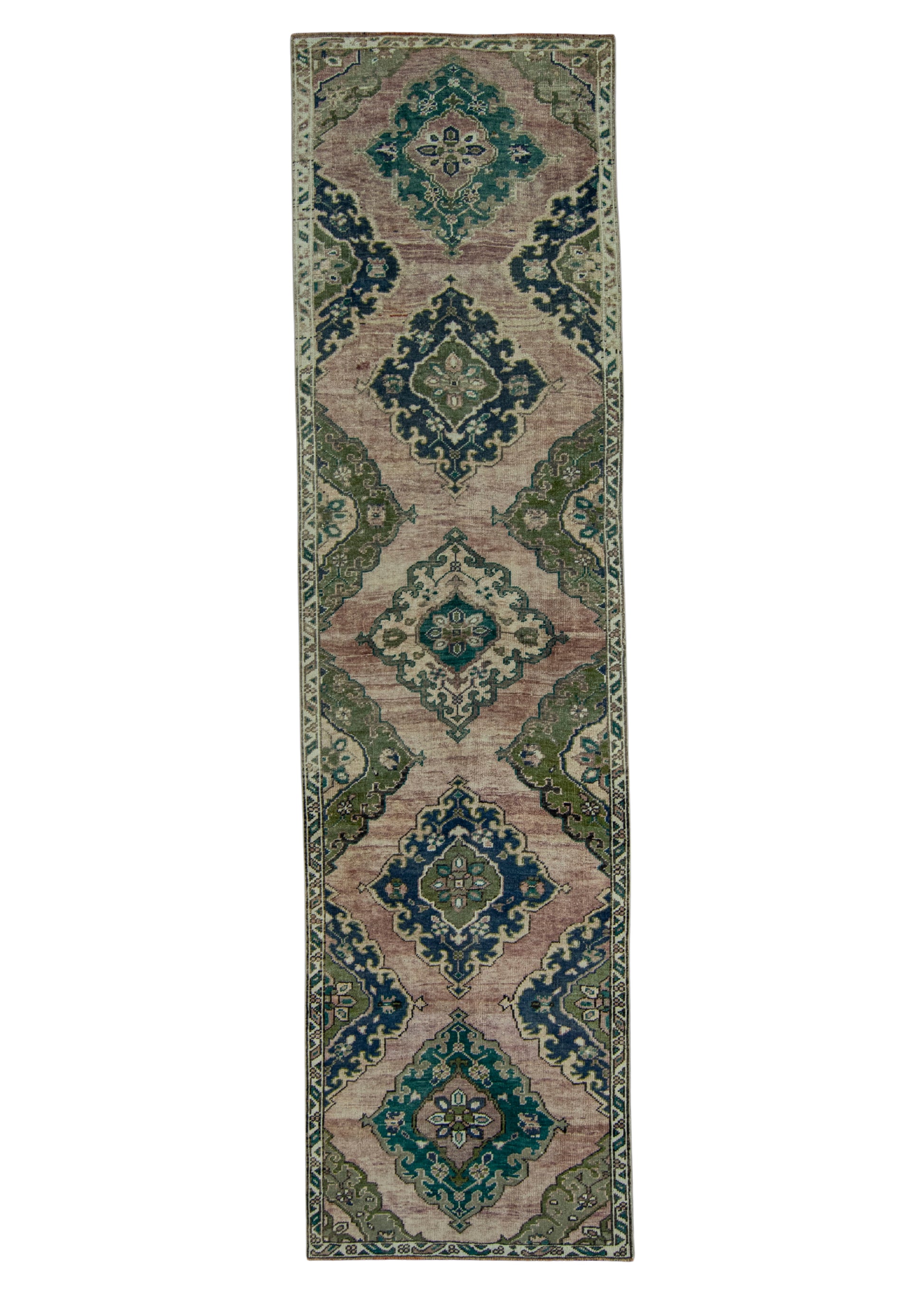 Turkish Vintage Rug 3'2" x 11'8" #20720