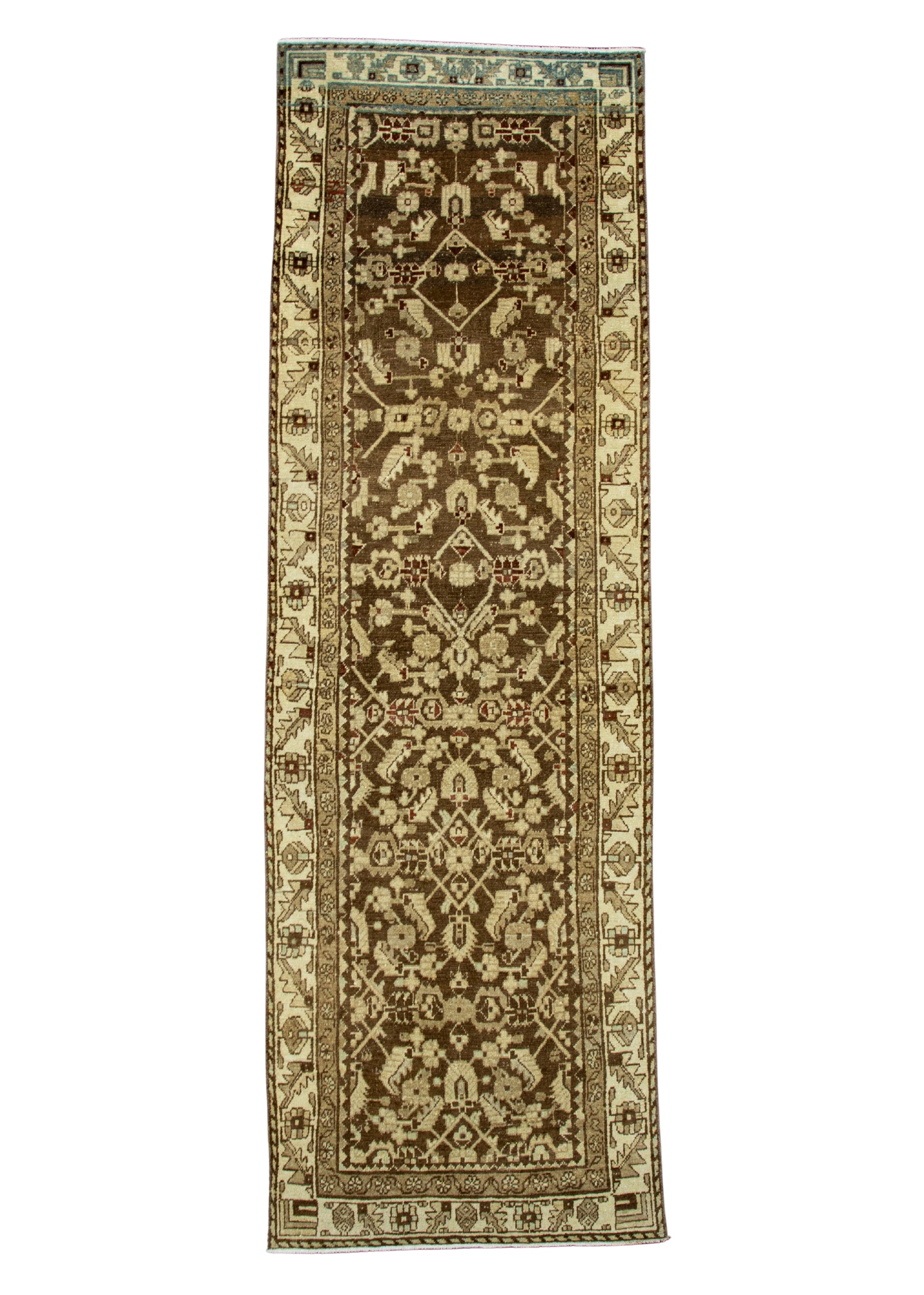 Turkish Vintage Anatolian Runner Rug 3' x 9'4" #17148