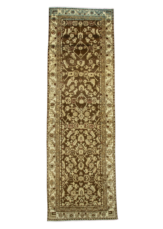 Turkish Vintage Anatolian Runner Rug 3' x 9'4" #17148