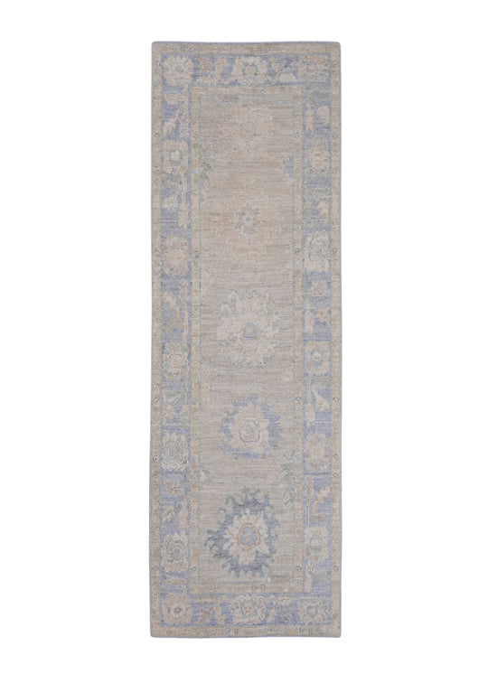 Turkish Oushak Runner Rug 2'10" x 8'9" #16600
