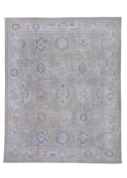 Turkish Oushak Rug 8'6" x 10'6" #16884