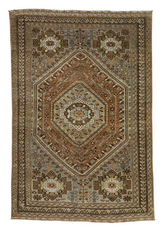 Turkish Vintage Rug 4'9" x 7'2" #16708