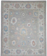 Turkish Oushak Rug 12'4" x 15'3" #17785