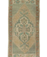 Turkish Mini Rug Oriental Hand Knotted Vintage Rug 1'7" x 3'2" #21063